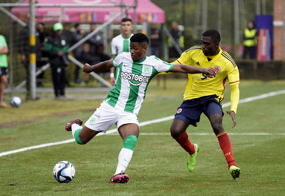 Partido amistoso Colombia vs Nacional Sub 20