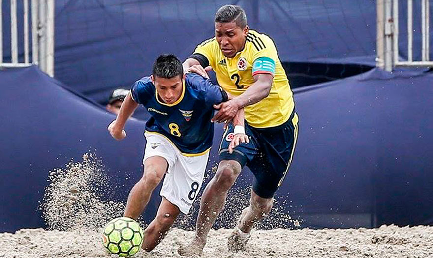 Copa América Fútbol Playa 2023: dos victorias para Colombia