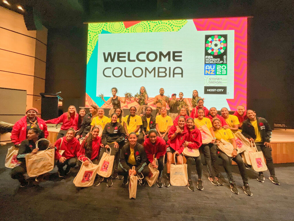 Bienvenida de la Selección Colombia Femenina