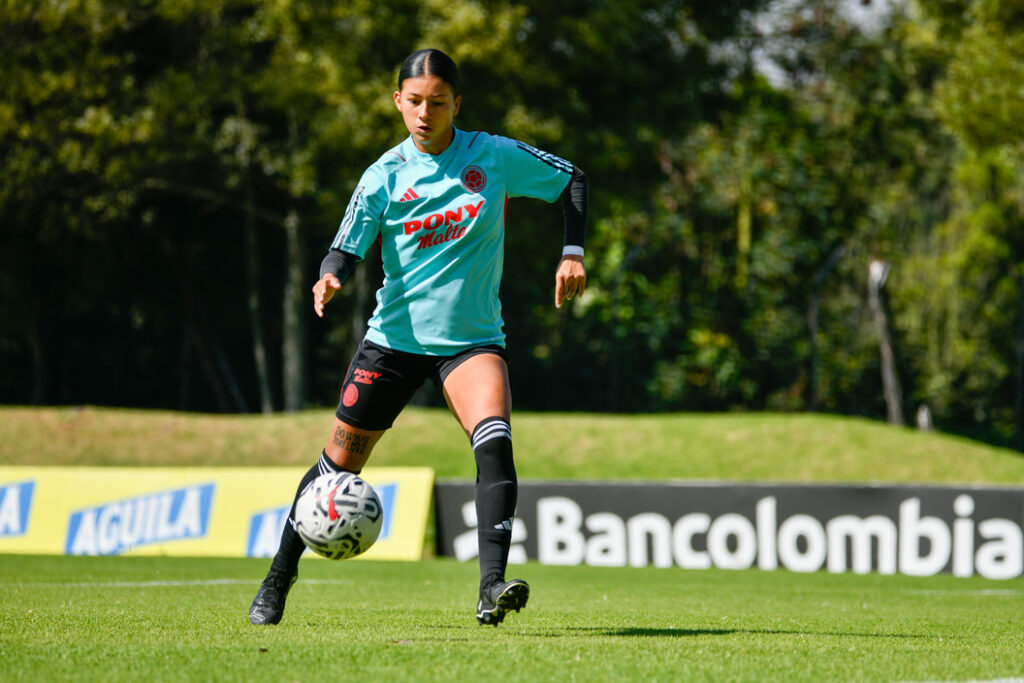 Entrenamiento Selección Colombia Femenina Sub 17 enero 25 de 2024