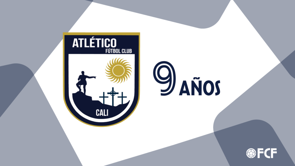 FCF felicita a Atlético Fútbol Club en su aniversario número 9