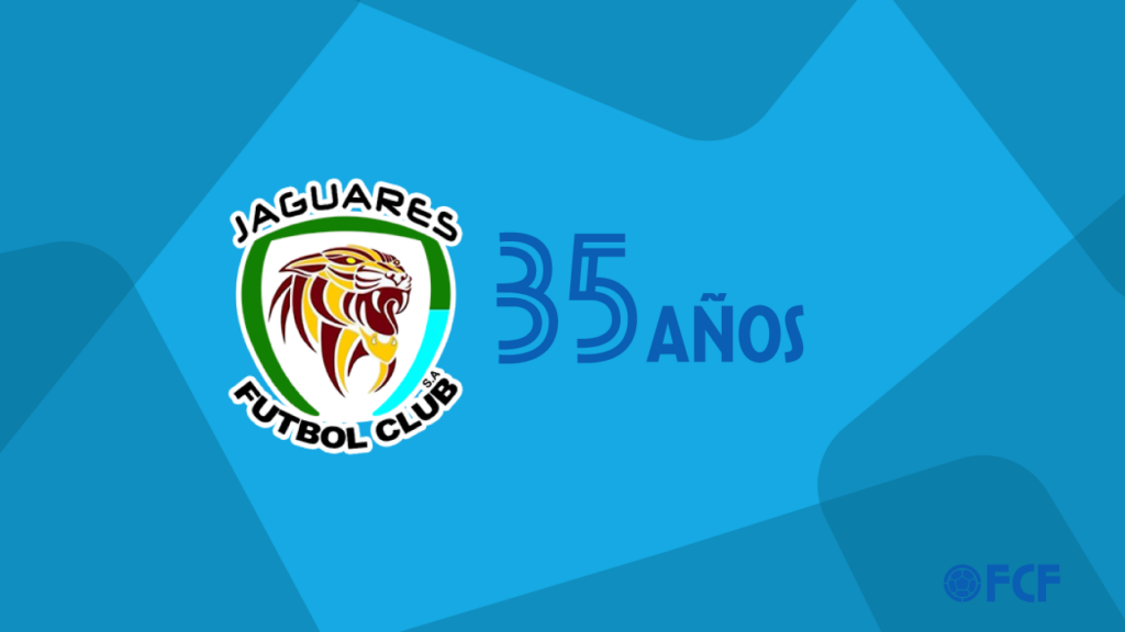 FCF felicita a Jaguares Fútbol Club en su aniversario número 35