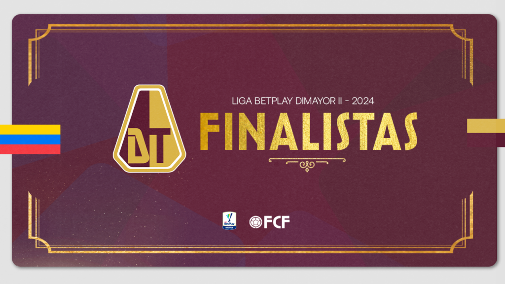 FCF felicita al Deportes Tolima por su clasificación a la final de la Liga BetPlay DIMAYOR Il-2024