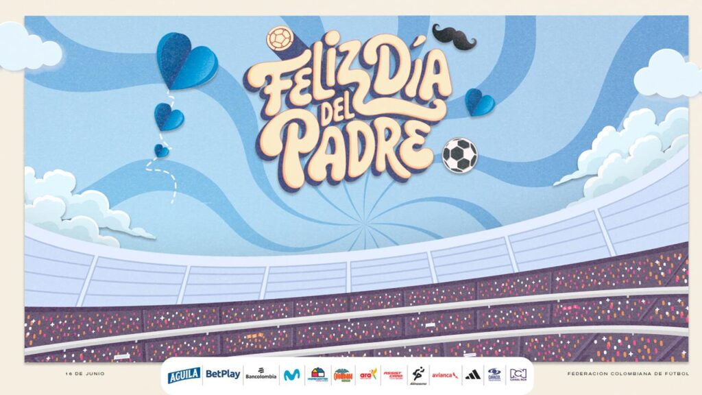 La FCF le desea a todos los padres de Colombia un feliz día