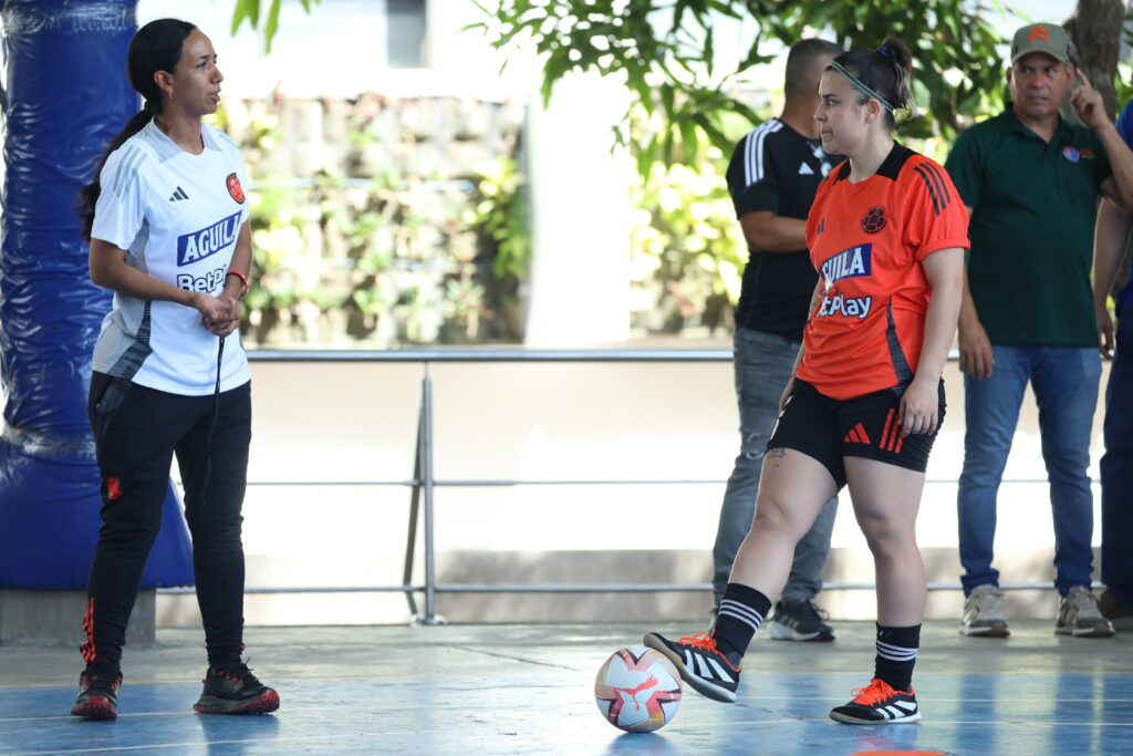Entrenamiento Selección Colombia Femenina Mayores de Futsal – 15 de junio de 2025