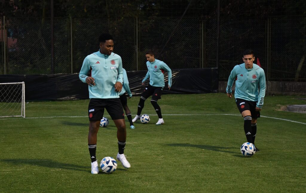 Entrenamiento Selección Col Sub-20, 2 de febrero