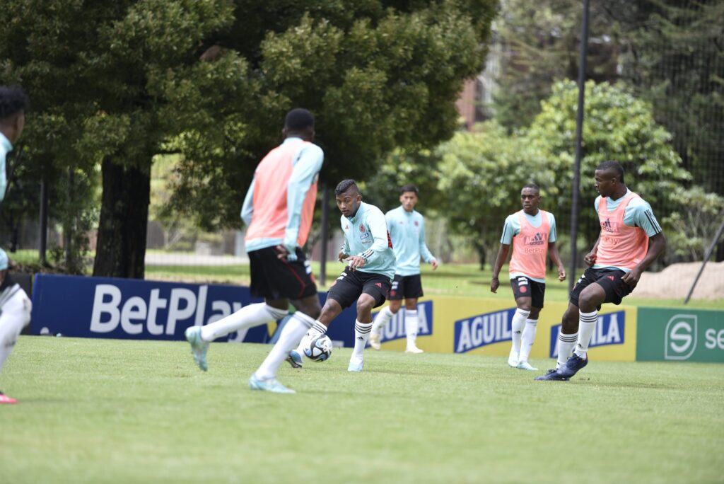Entrenamiento Selección Col-Sub 20, 14 de marzo