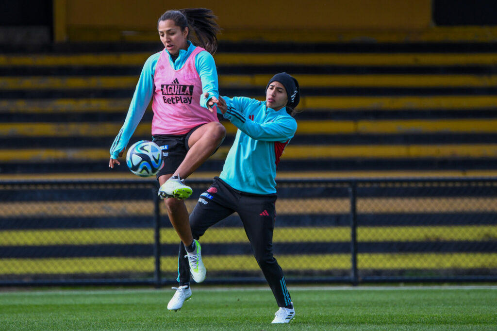 Entrenamiento Selección Colombia Femenina, Manuela Vanegas, 5 de agosto