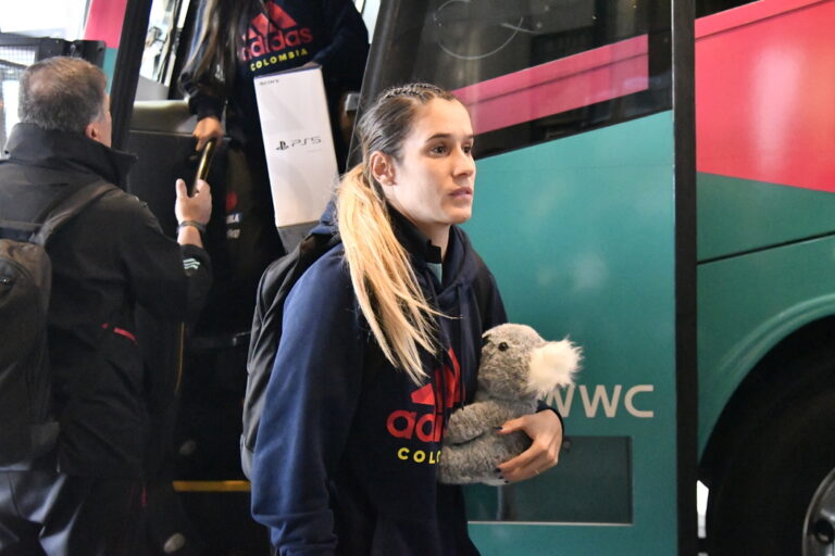 Llegada Selección Colombia Femenina a Sidney