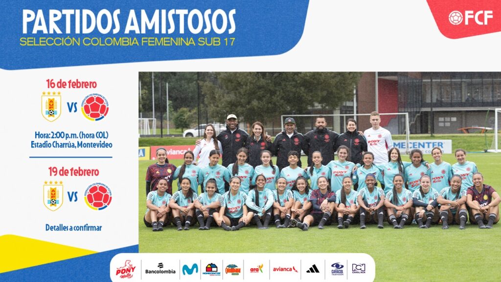Amistoso Colombia Sub 17 Femenino vs. Uruguay