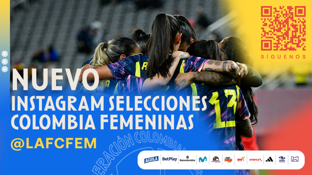 Nuevo Instagram Selección Colombia Femenina